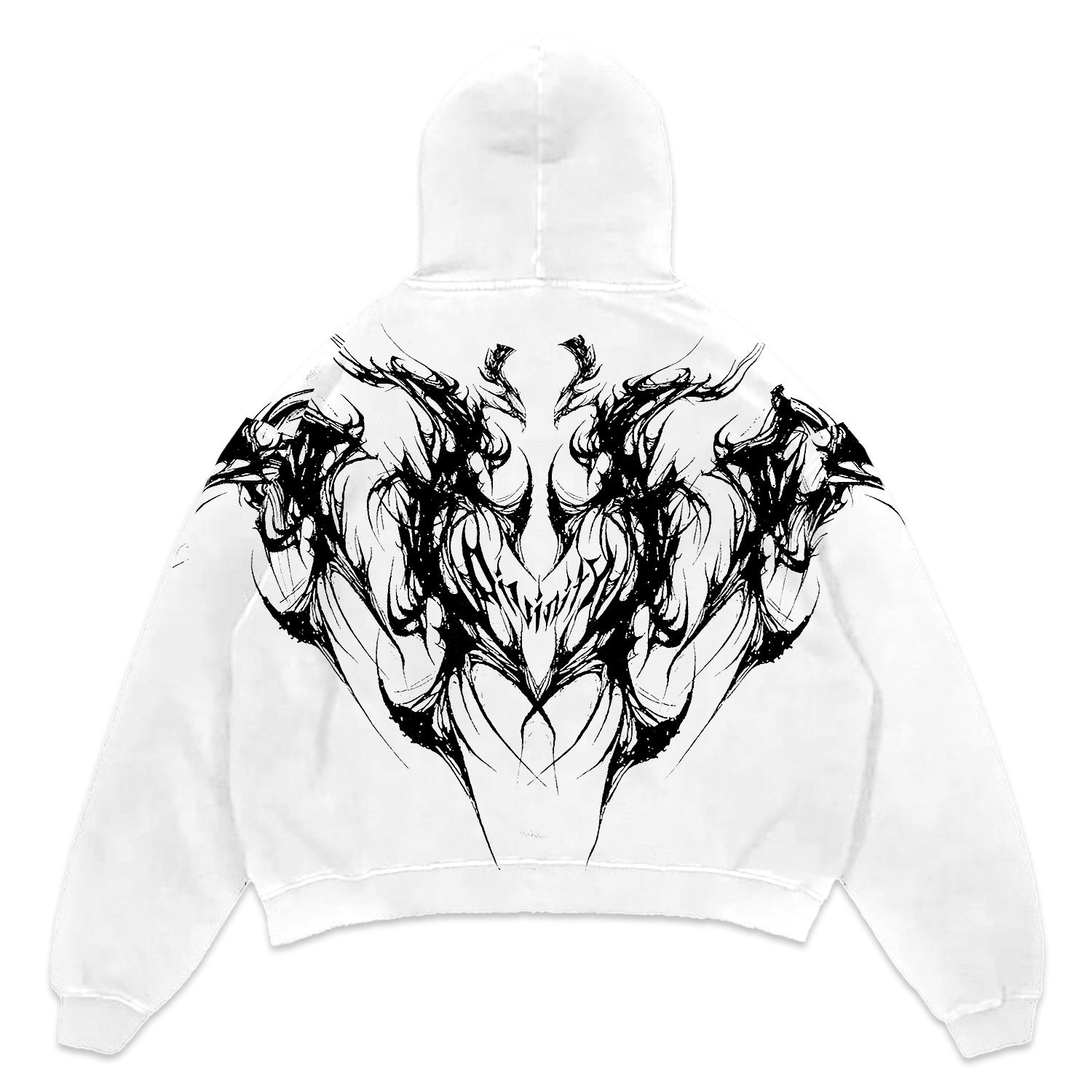 Dragon Soul Hoodie [White]