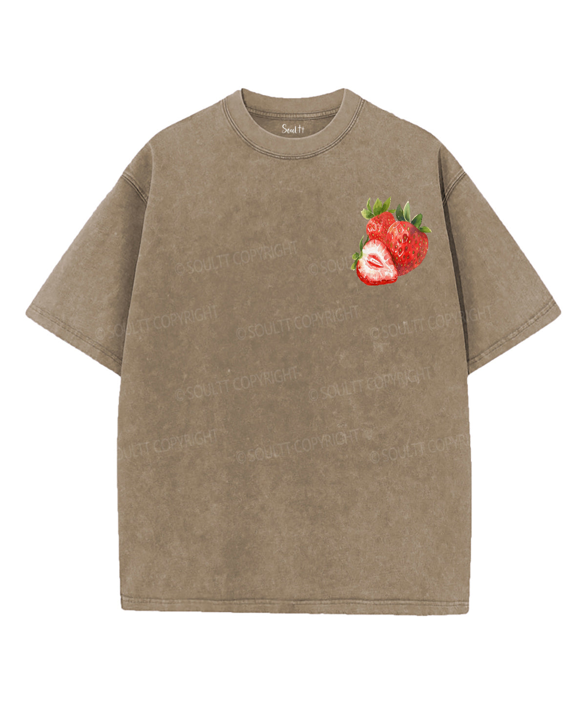 Fruit Of The Spirit Double Sided Unisex Washed Christian T-shirt