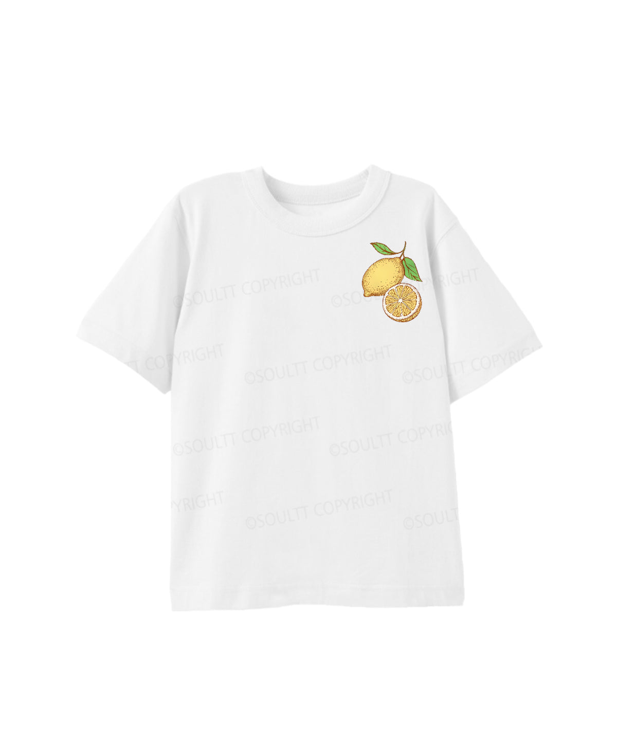 Kids Life Gave Me Some Lemons Double Sided Cotton Christian T-shirt