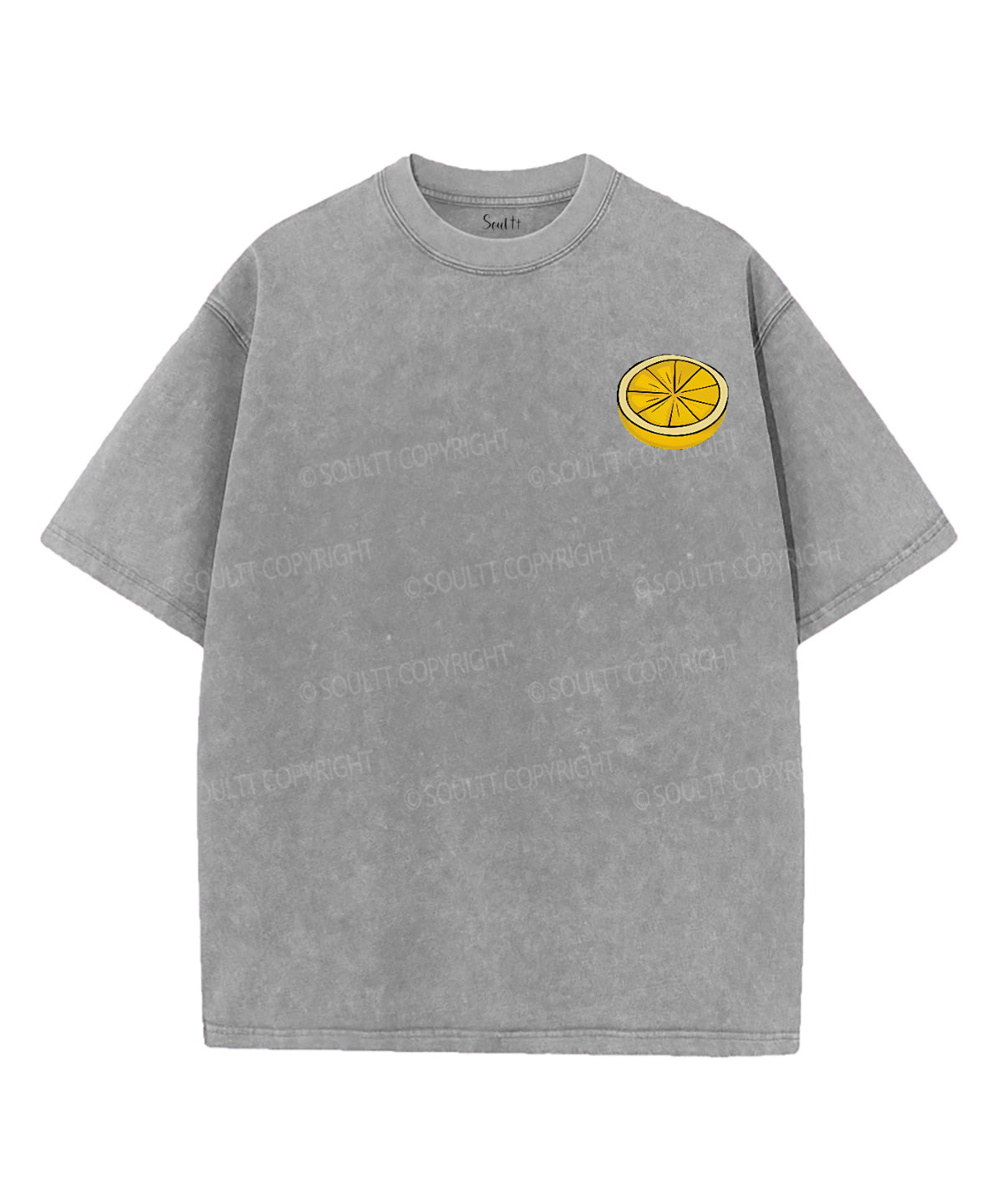Life Gave Me Some Lemons Double Sided Unisex Washed Christian T-shirt