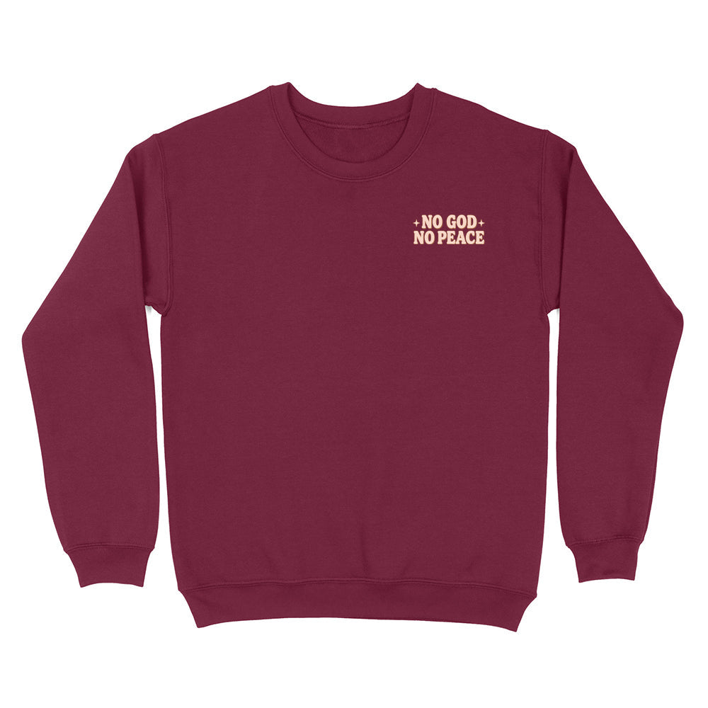 Know God Know Peace Christian Unisex Sweatshirt