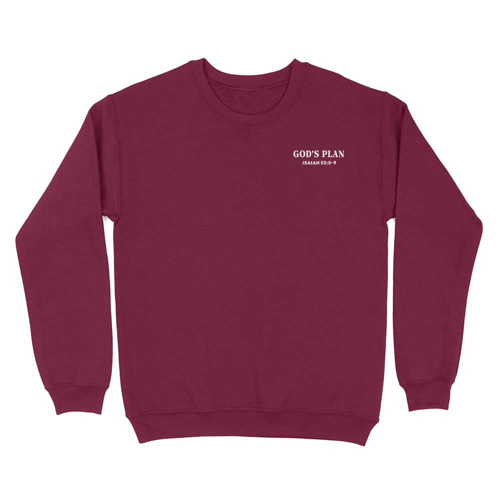 Your Plan God's Plan Christian Unisex Sweatshirt