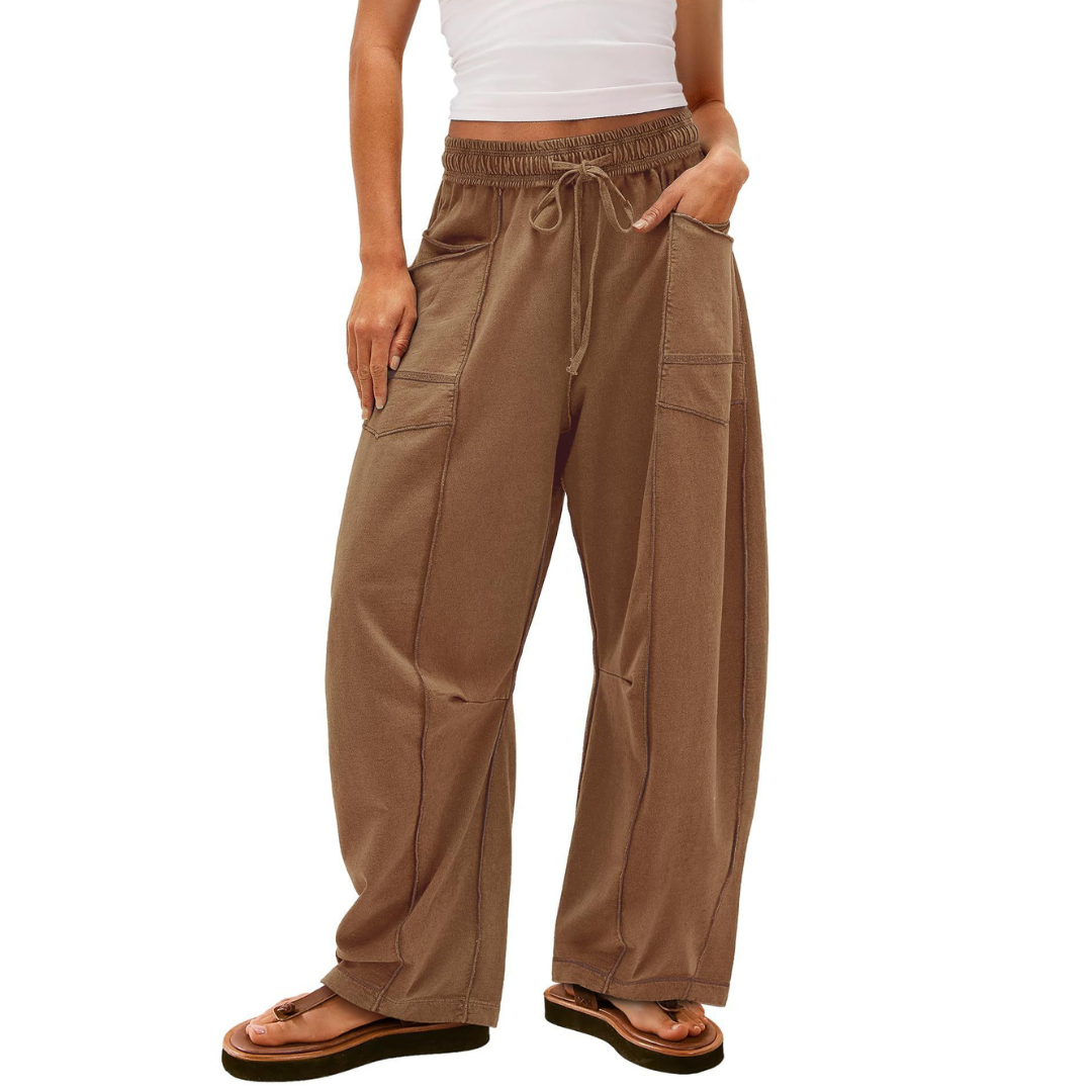 Comfy Baggy Leg Lounge Trousers