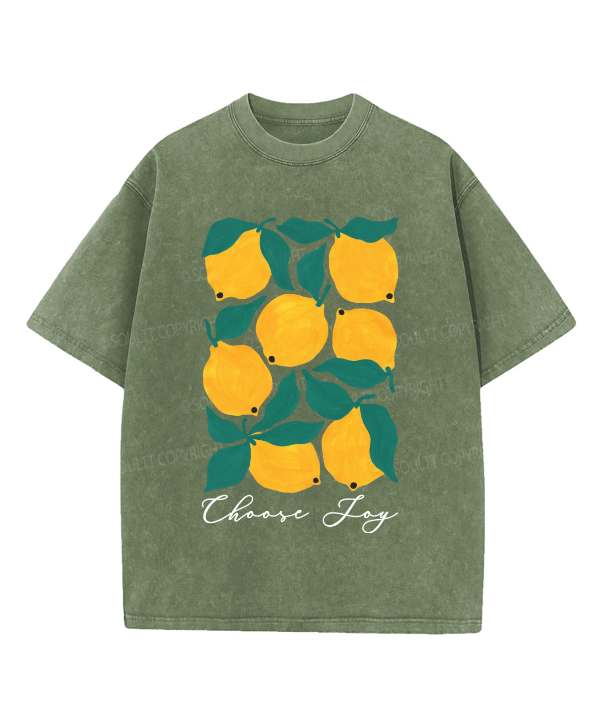 Choose Joy Washed Christian T-shirt