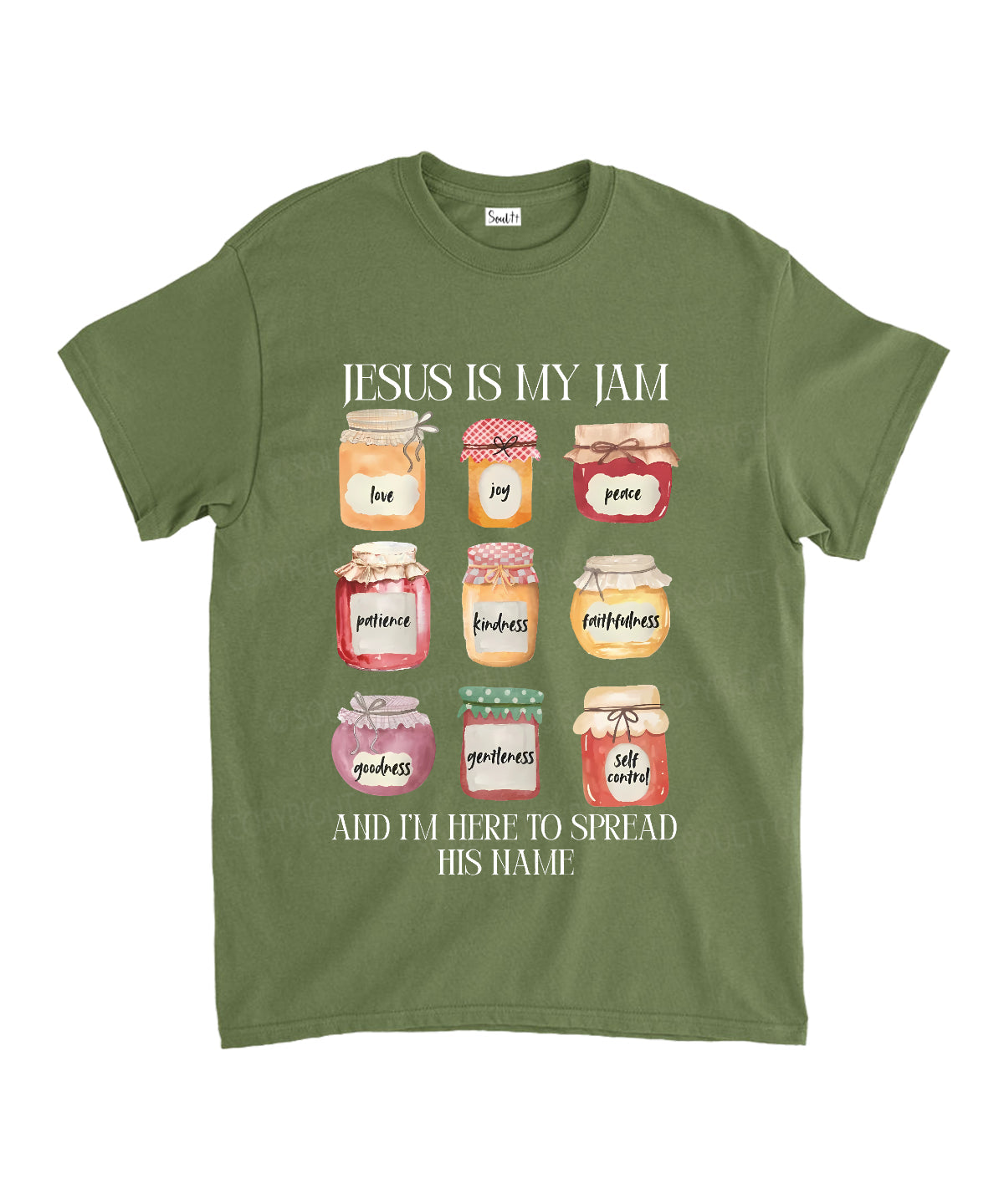 Jesus Is My Jam Unisex Cotton Christian T-Shirt