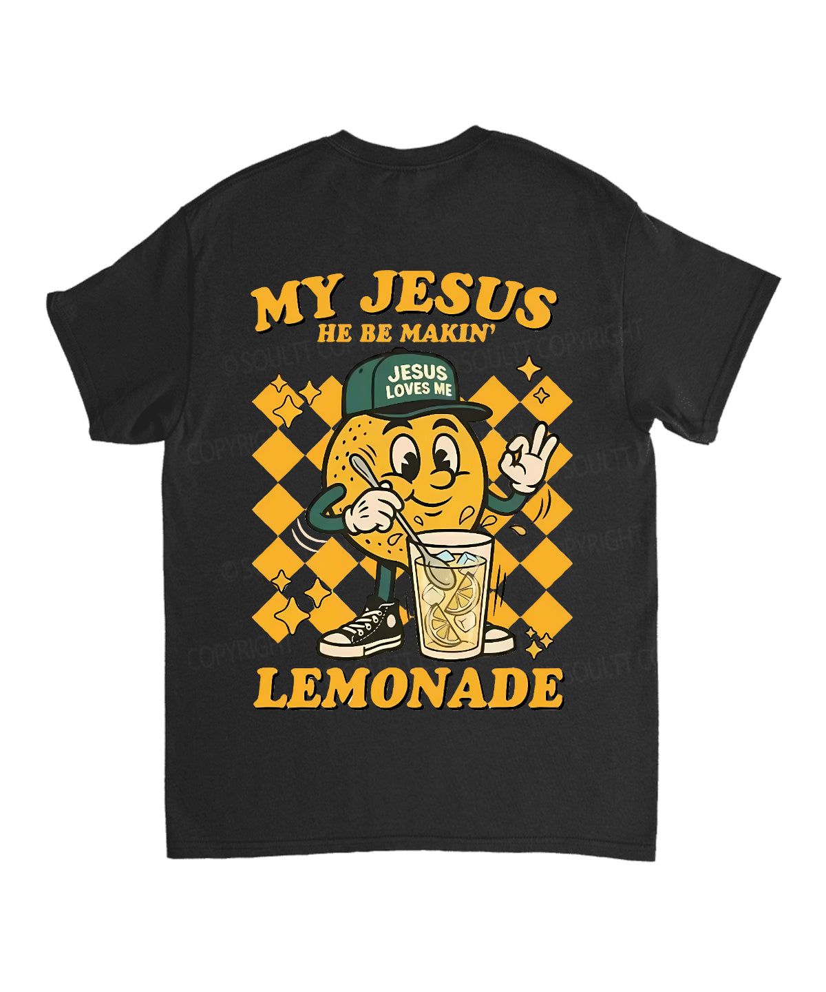 Life Gave Me Some Lemons Double Sided Unisex Cotton Christian T-Shirt