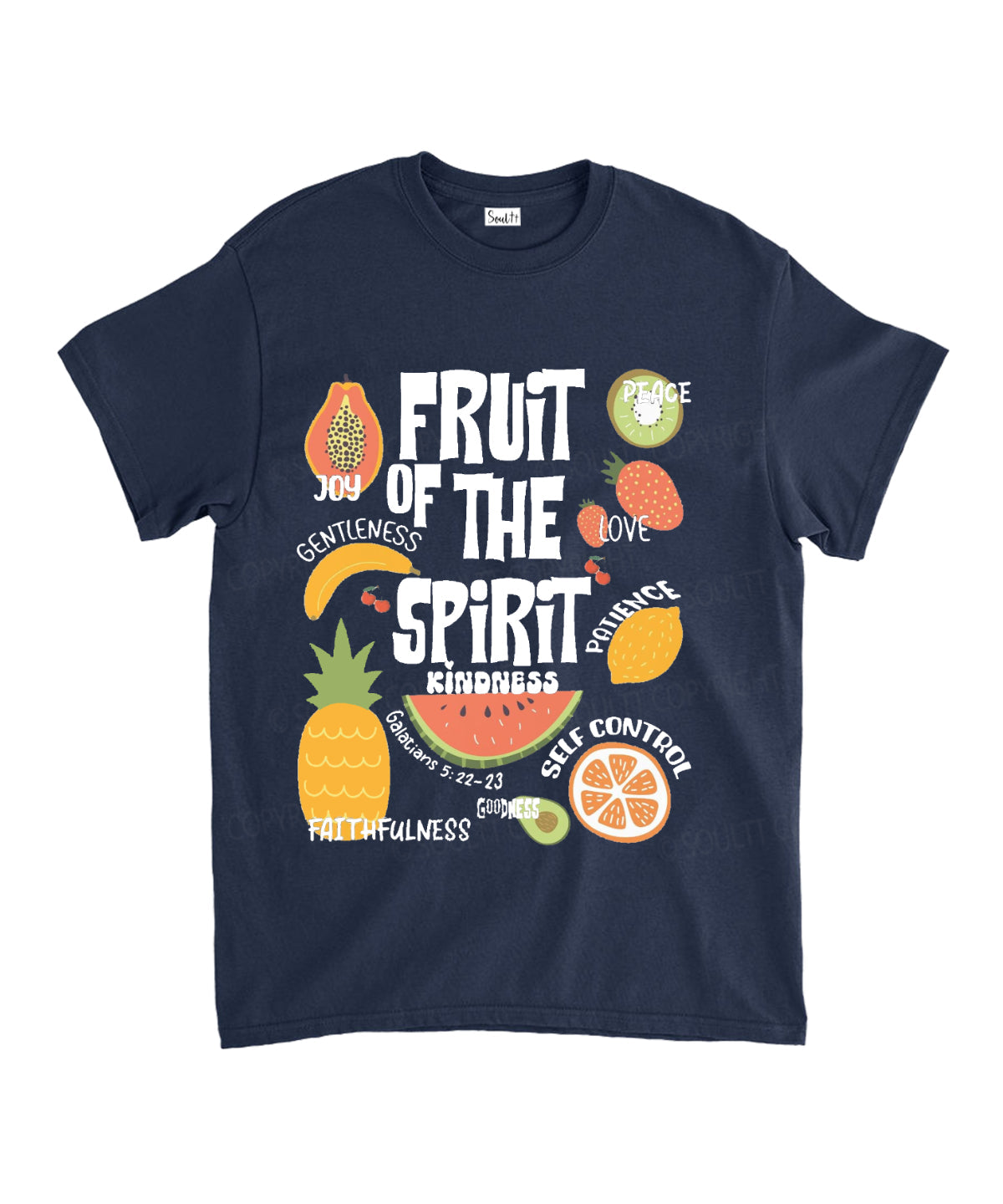 Fruit of the Spirit Unisex Cotton Christian T-Shirt