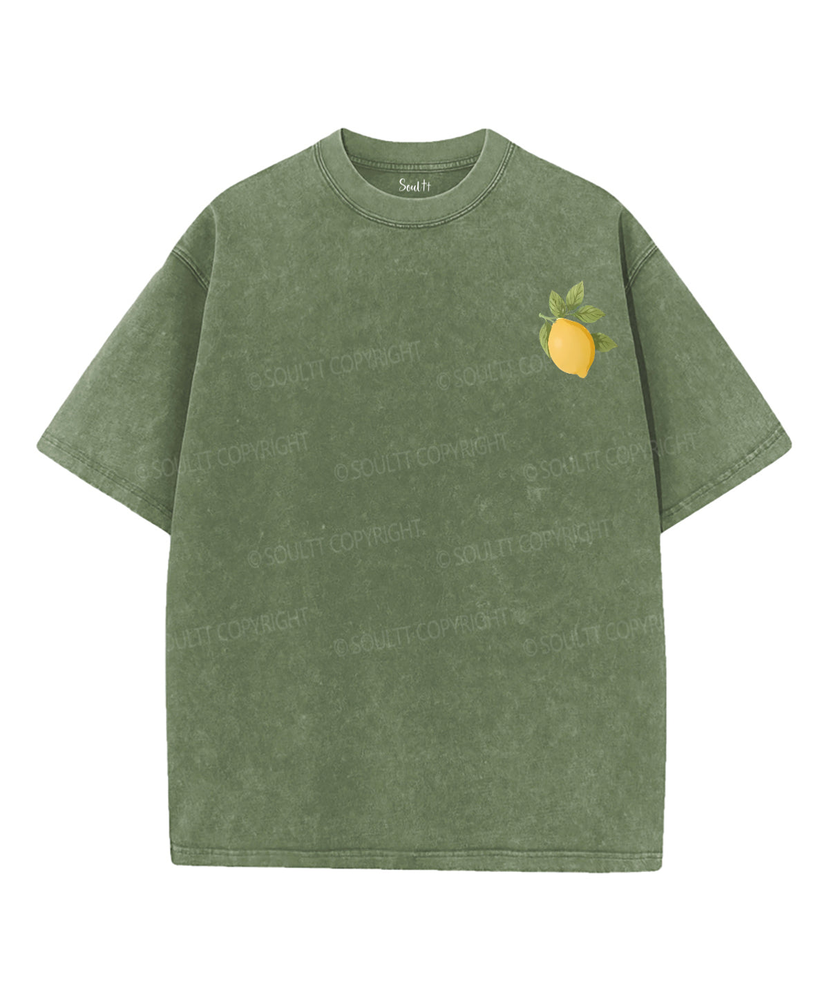 Life Gave Me Some Lemons Double Sided Unisex Washed Christian T-shirt