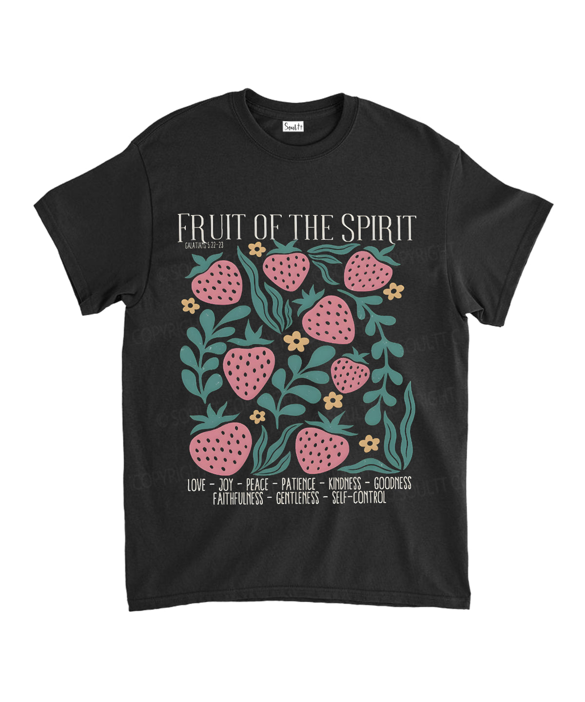 Fruit of the Spirit Unisex Cotton Christian T-Shirt