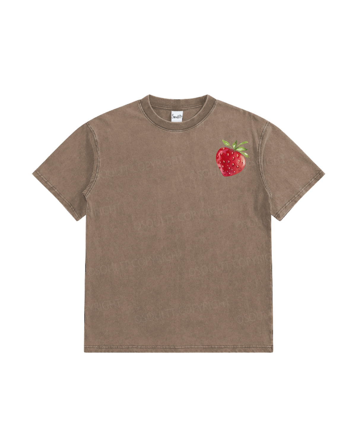 Kids Fruit of the Spirit Double Sided Washed Christian T-shirt