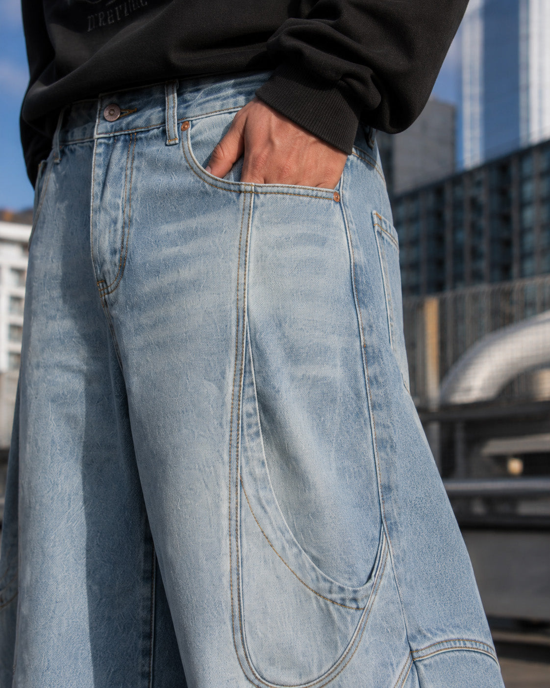 Arc Panel Jeans