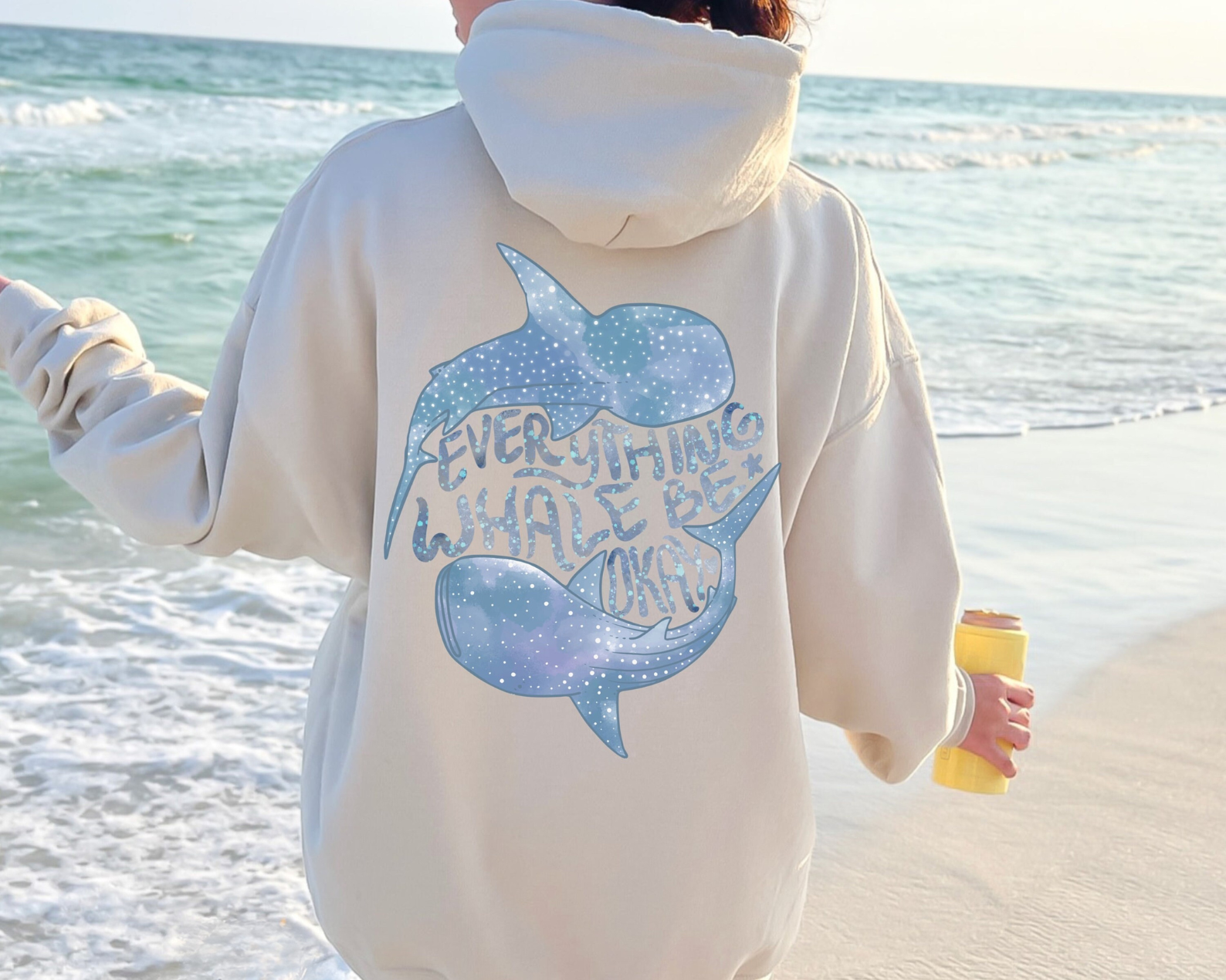 Whale Be Okay Hoodie