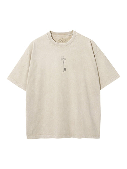 2-seitiges Vintage-T-Shirt „AoT Freedom“