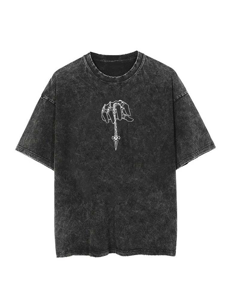 2-seitiges Vintage-T-Shirt „Kurapika“
