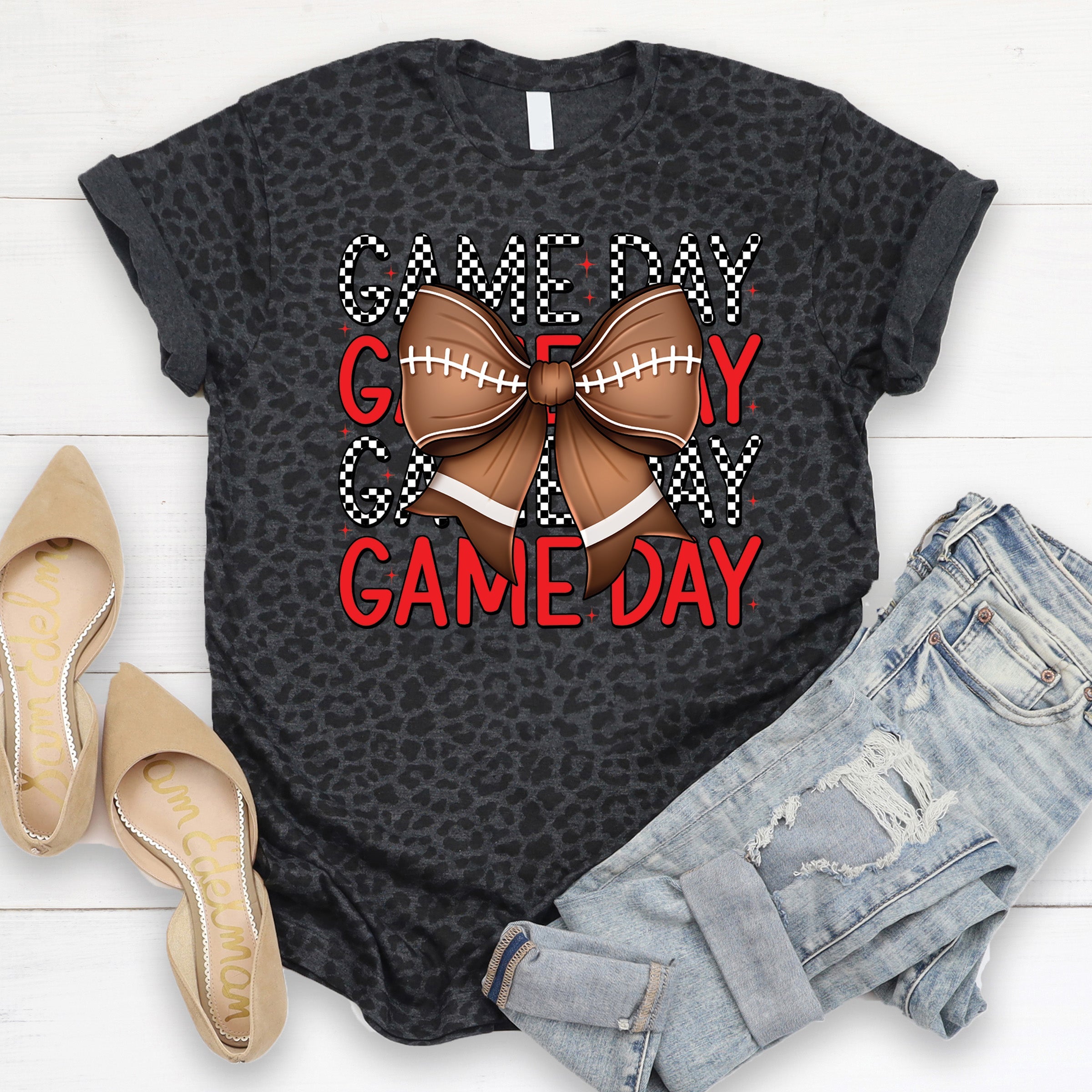 Game Day Bow Tee