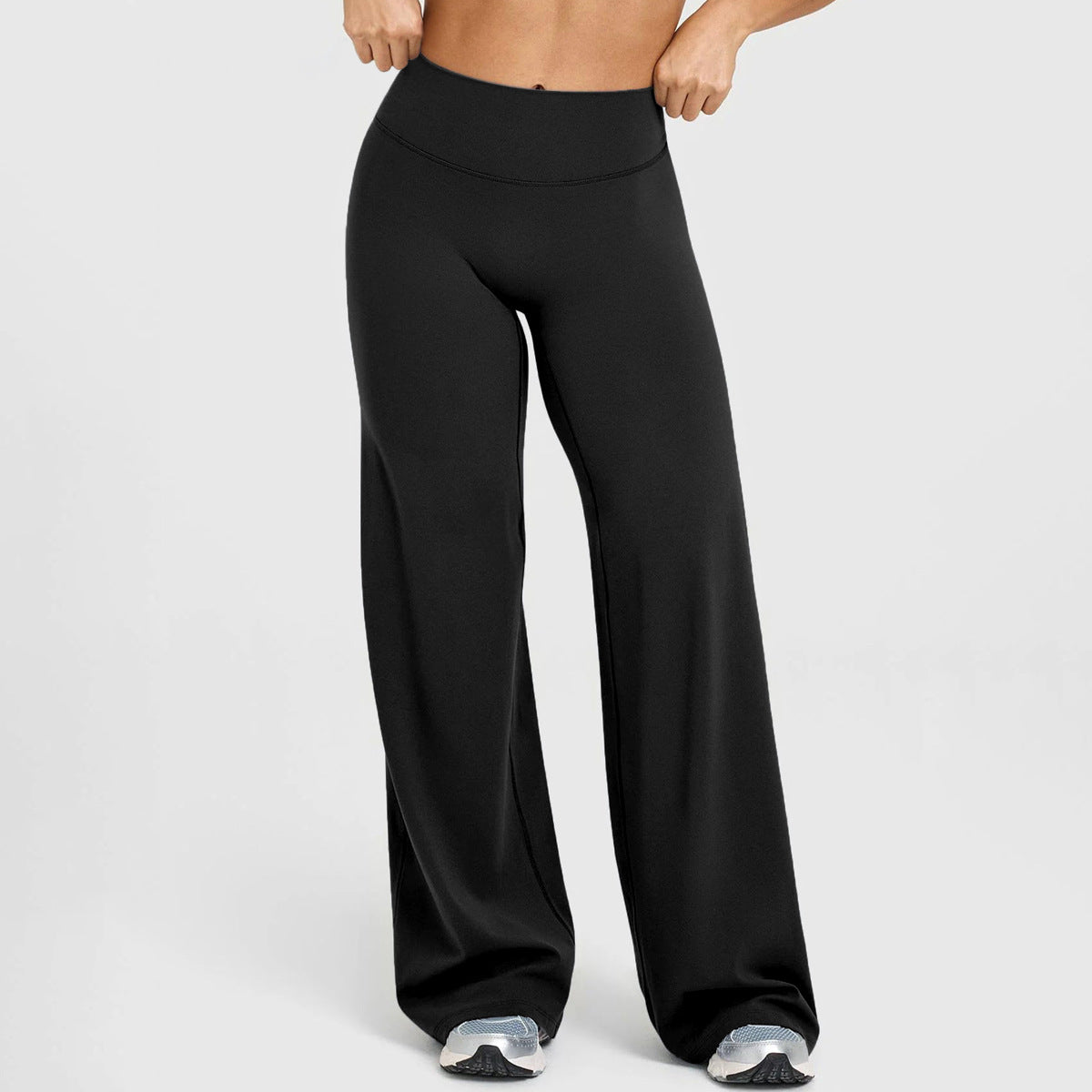 High-Waisted Wide-Leg Yoga Pants