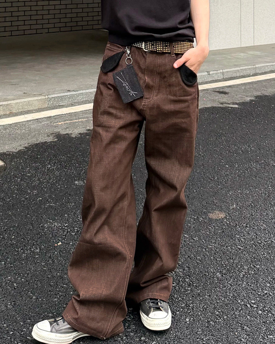 Cocoa Straight-Leg Jeans