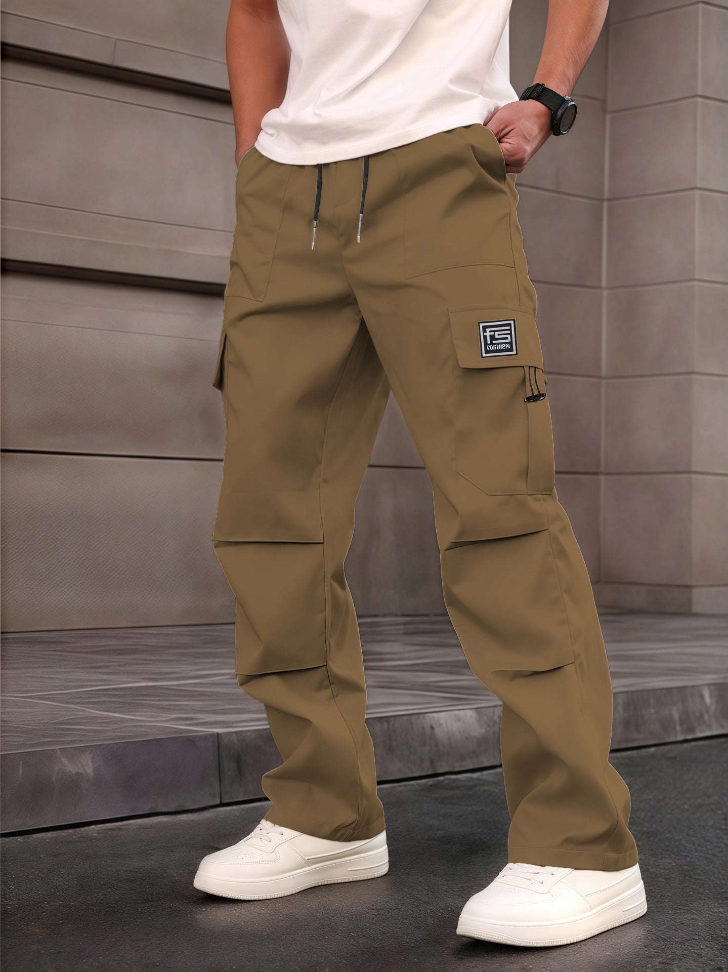 Men’s Cargo Pants For All-Season Daily Wear | Straight-Leg | Slim Fit | Multicolor Pocket