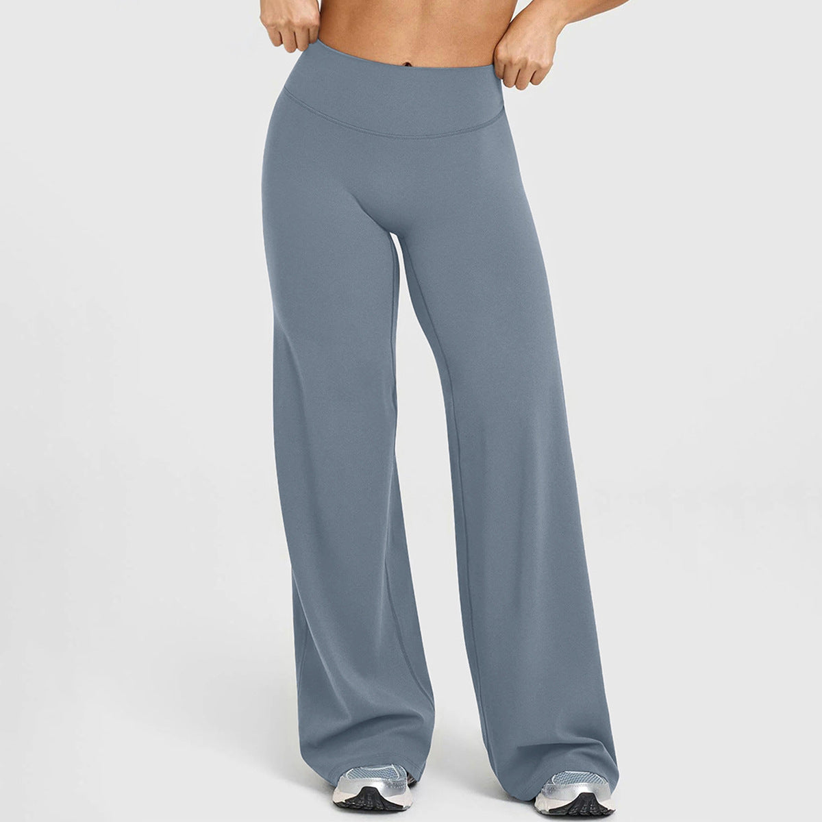 High-Waisted Wide-Leg Yoga Pants