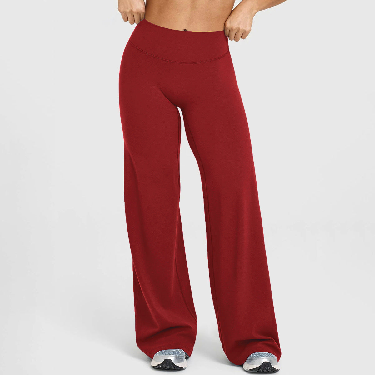 High-Waisted Wide-Leg Yoga Pants
