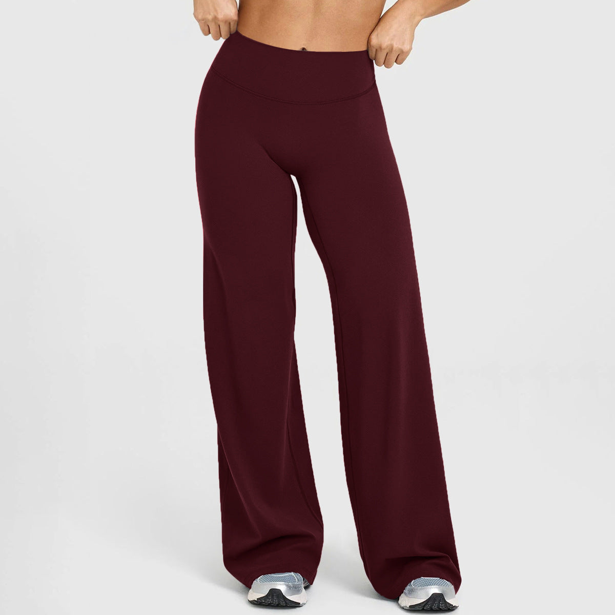 High-Waisted Wide-Leg Yoga Pants