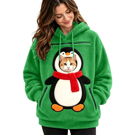 Christmas Pet Pocket Hoodie