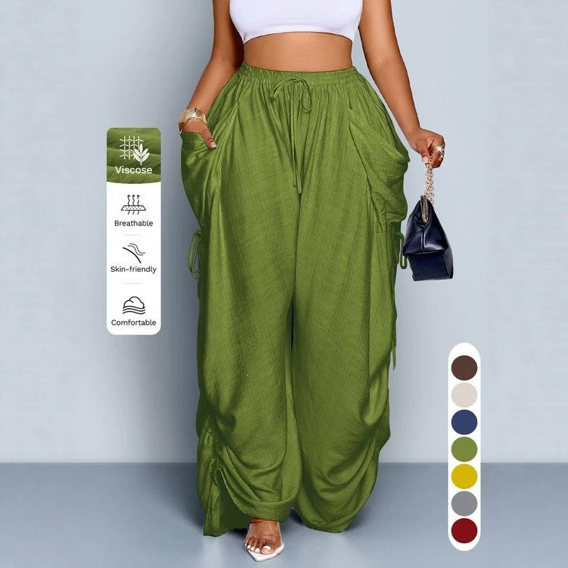 Women's Casual Loose-Fit Wide Leg Pants