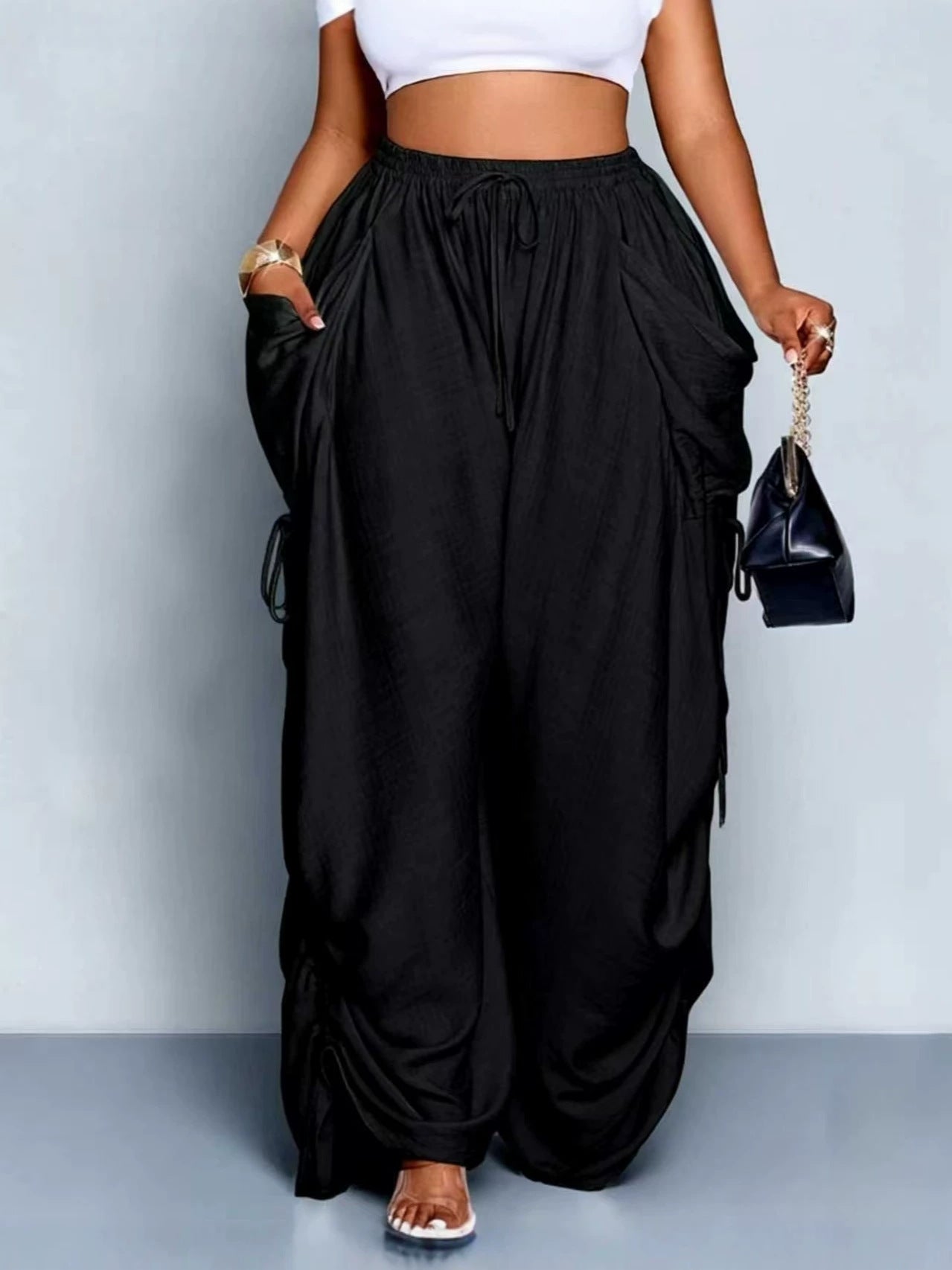 Women's Casual Loose-Fit Wide Leg Pants