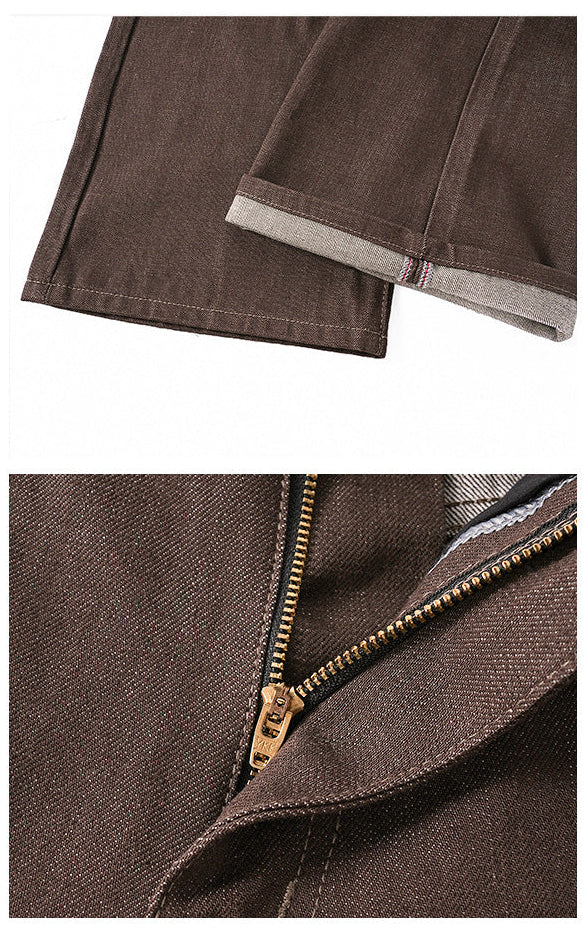 Cocoa Straight-Leg Jeans