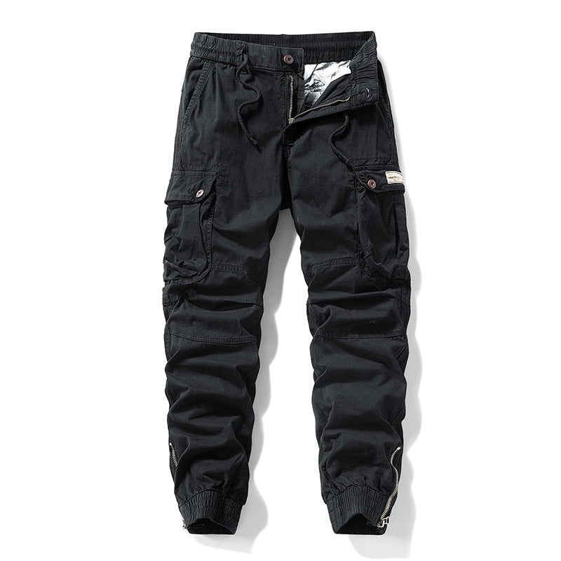 Men's Stretch Cotton Cargo Jogger Pants