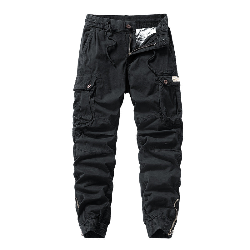 Men's Stretch Cotton Cargo Jogger Pants