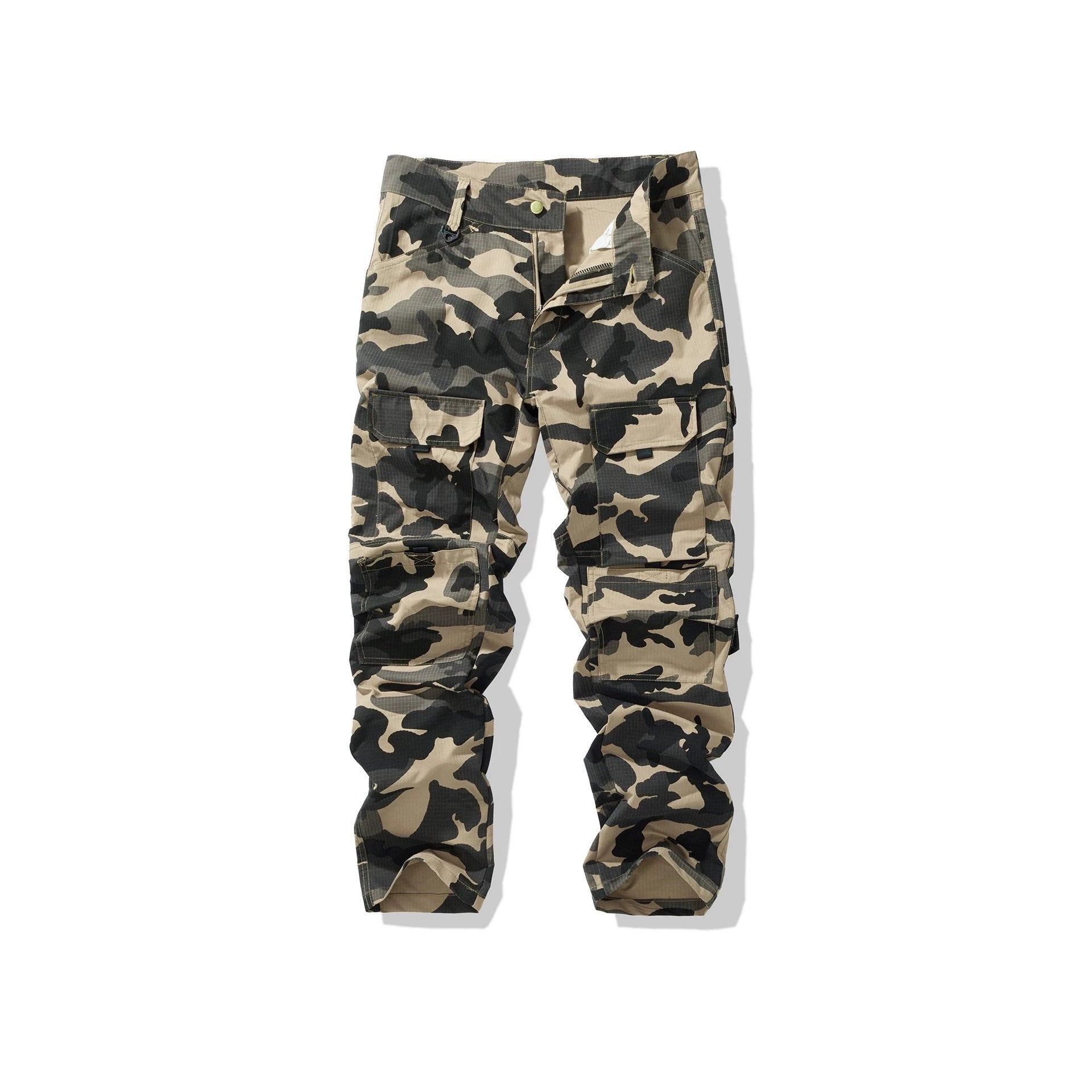 Men's Multi-Pocket Camouflage Cargo Pants