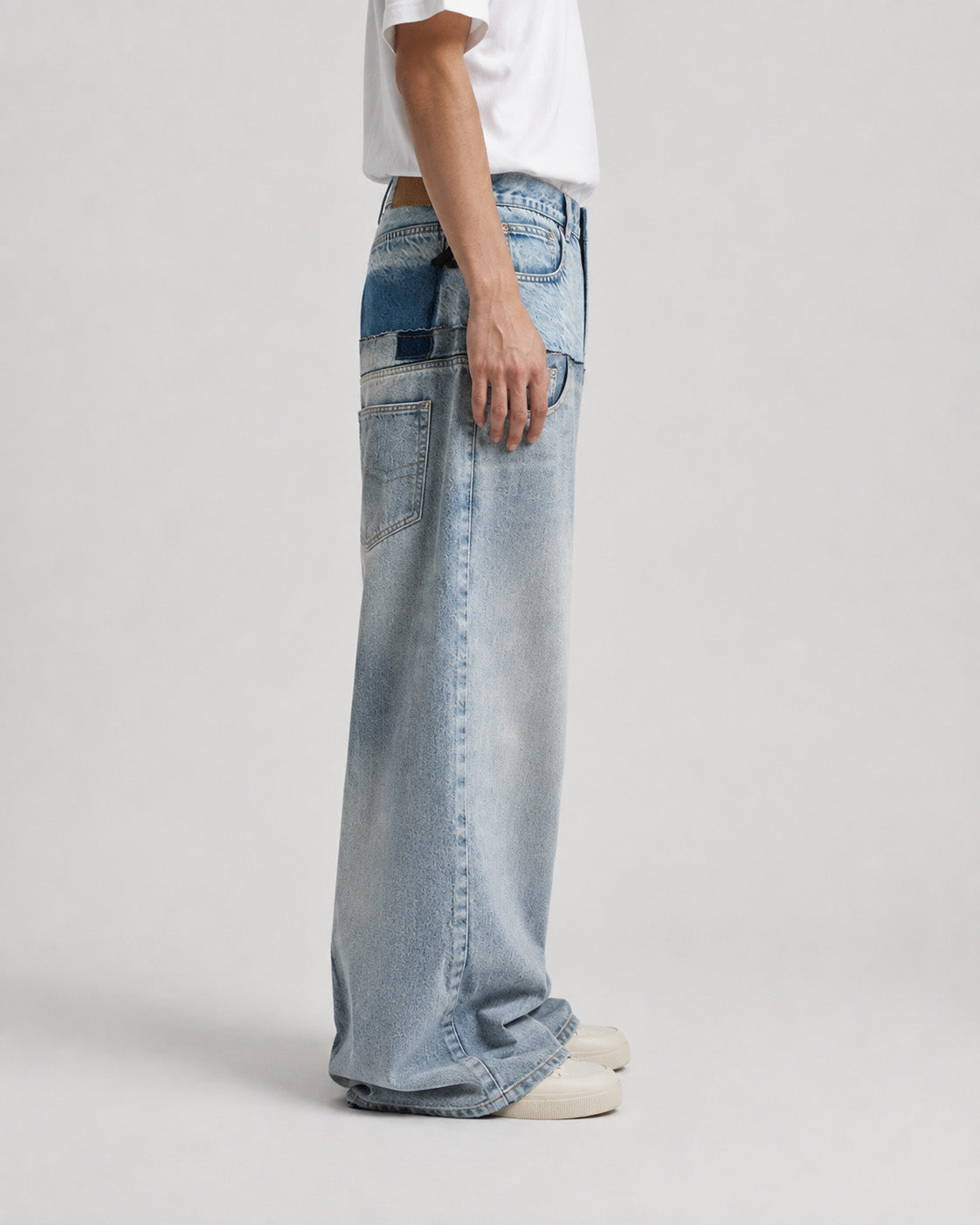 Double-Waist Jeans