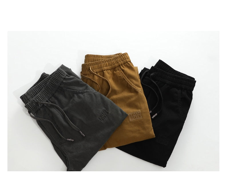 Washed Panel Joggers