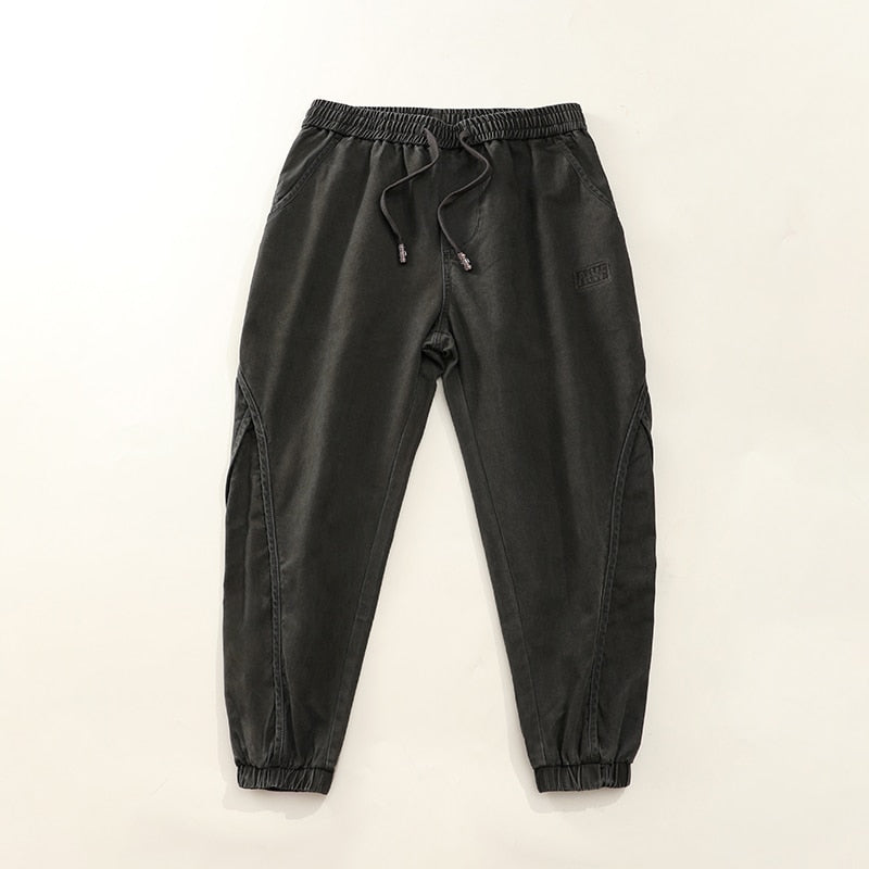 Washed Panel Joggers