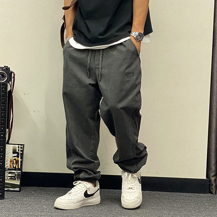 Washed Panel Joggers