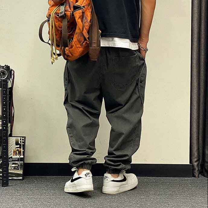 Washed Panel Joggers