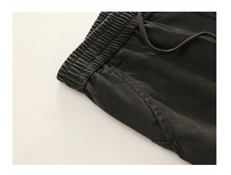 Washed Panel Joggers