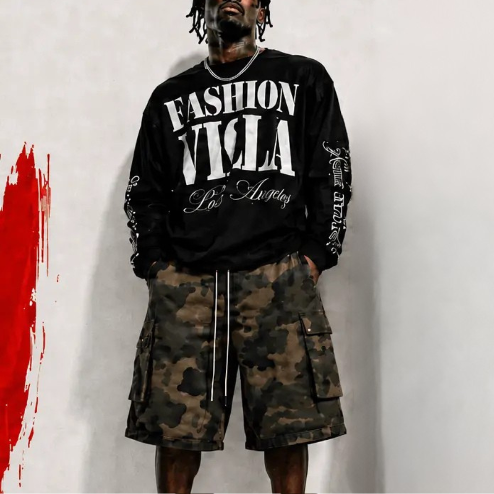Camo Cargo Shorts