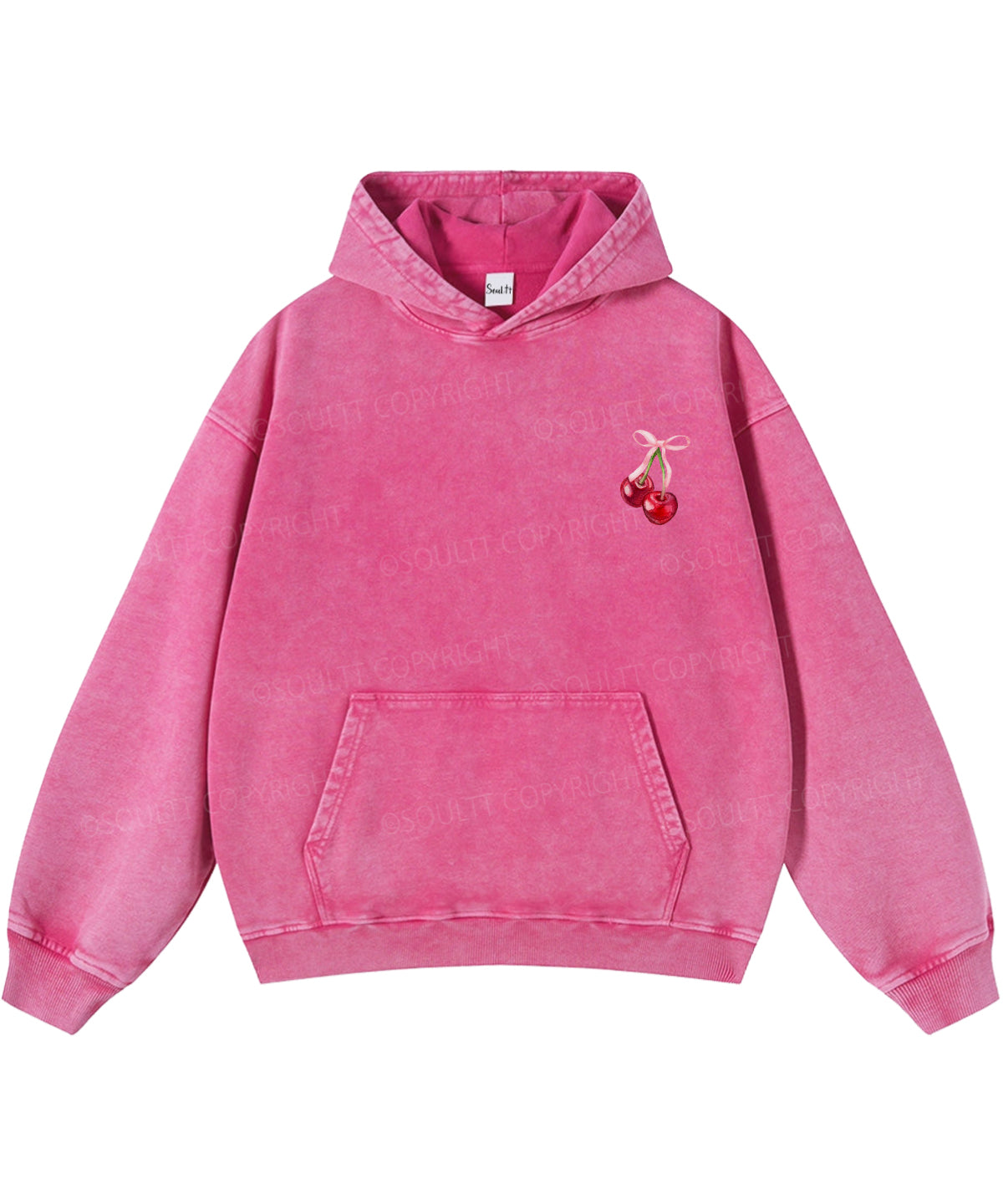Fruit Of The Spirit Double Sided Washed Christian Hoodie