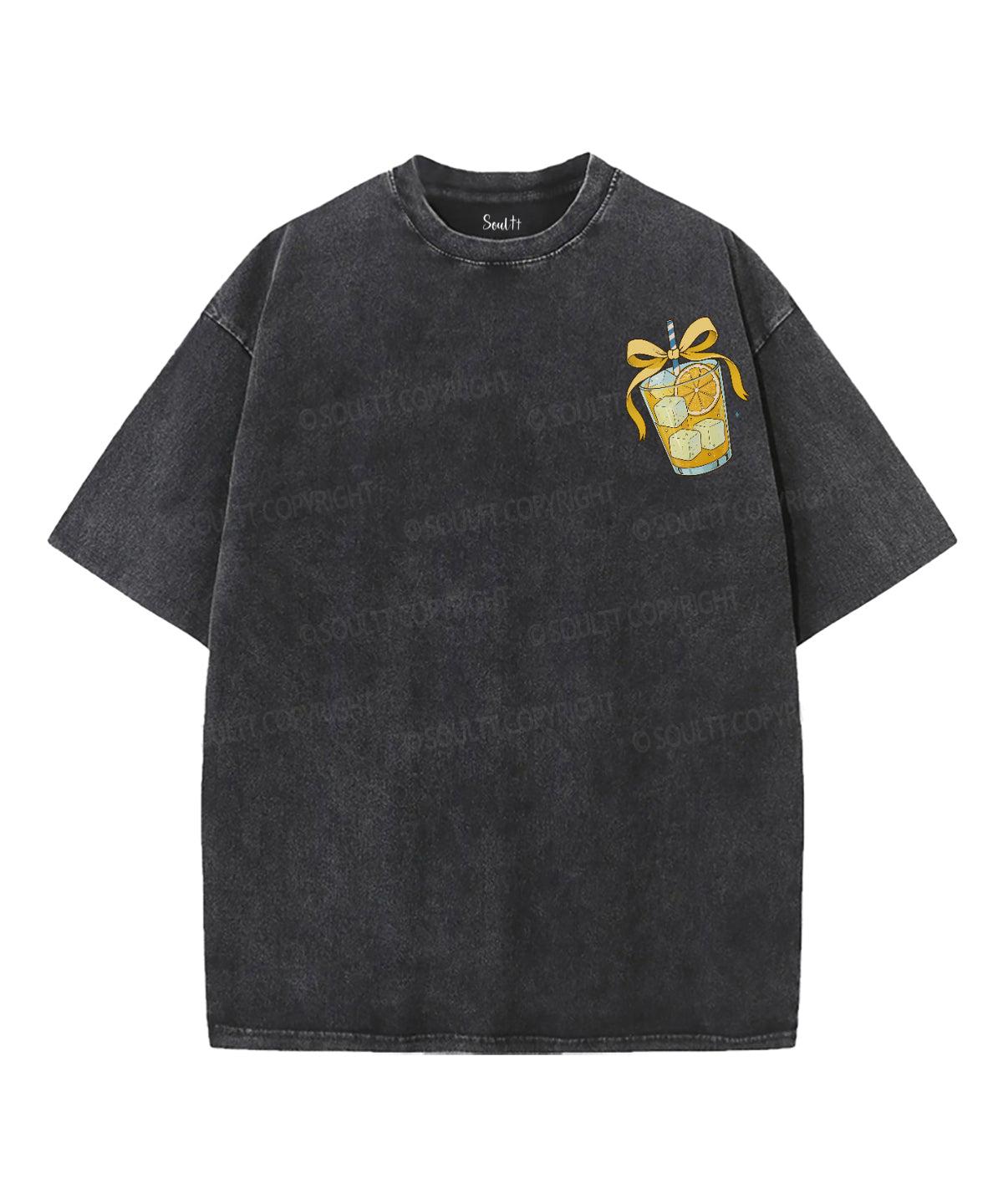 Life Give Me Some Lemons Double Sidedf Unisex Washed Christian T-shirt
