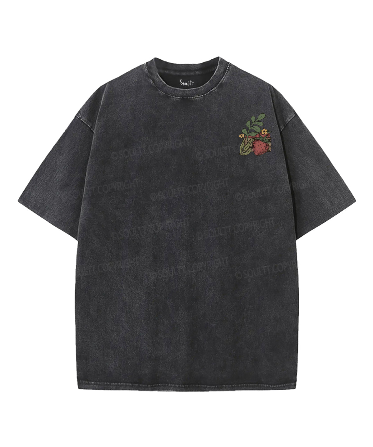Fruit Of The Spirit Double Sided Unisex Washed Christian T-shirt