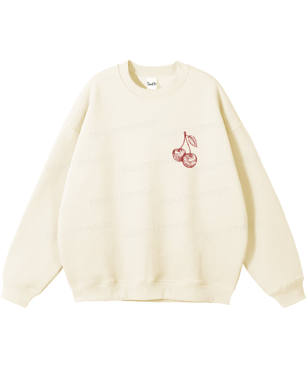 Fruit Of The Spirit Double Sided Christian Sweatshirt