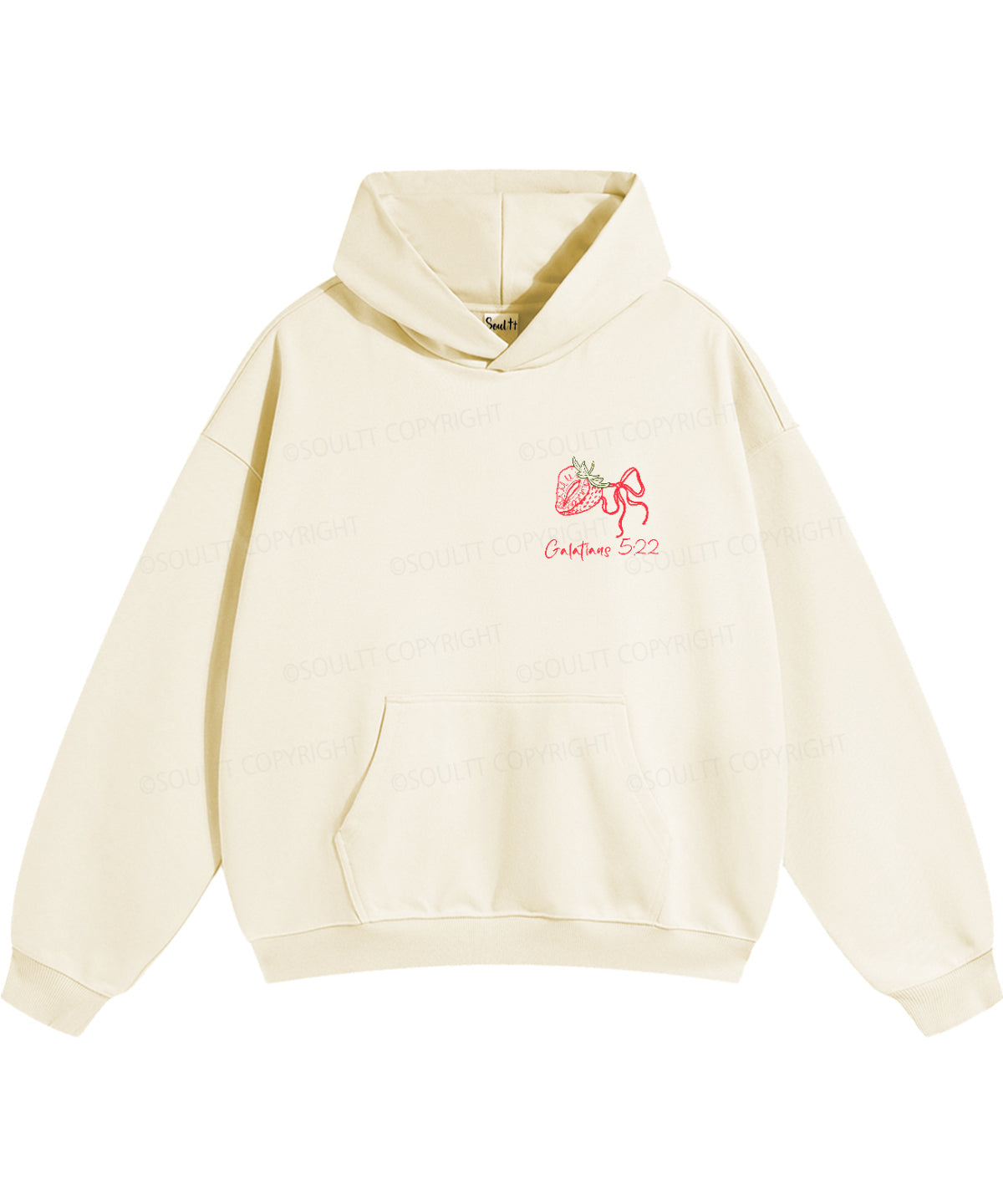 Fruit Of The Spirit Double Sided Christian Hoodie