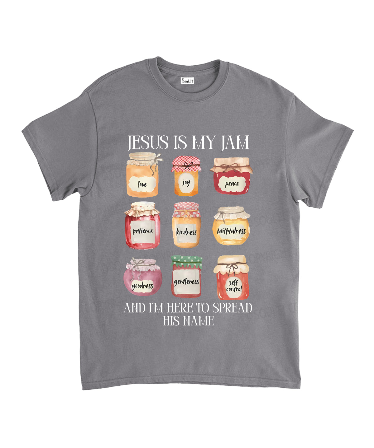 Jesus Is My Jam Unisex Cotton Christian T-Shirt