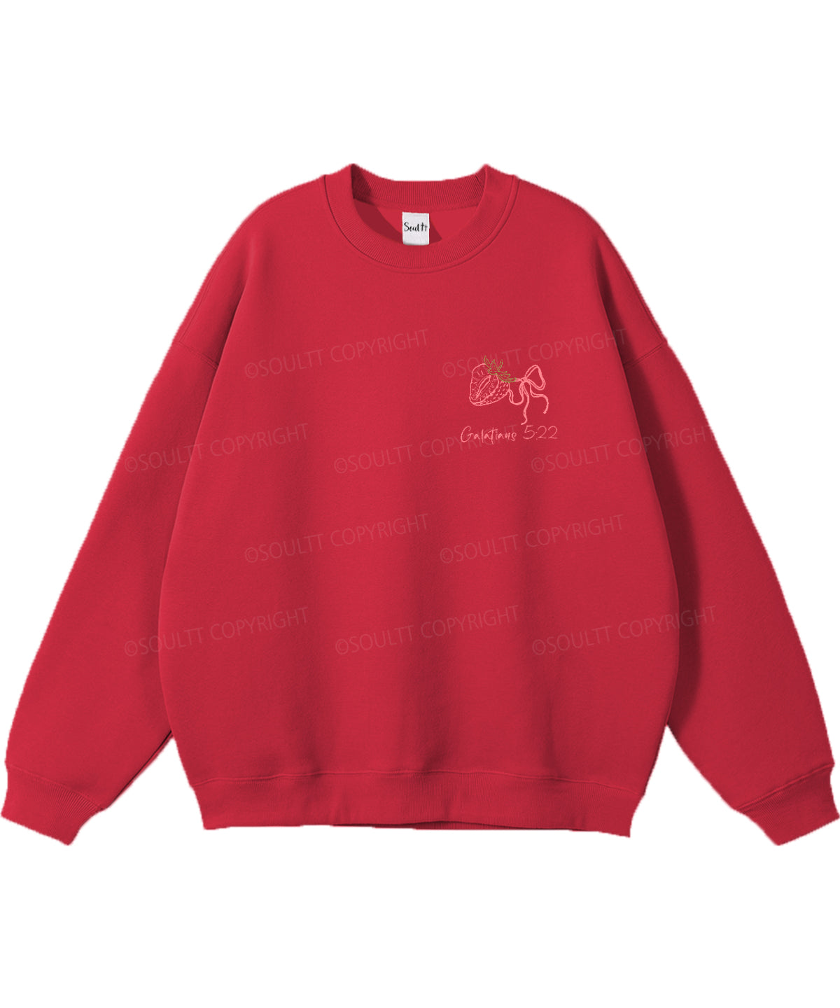 Fruit Of The Spirit Double Sided Christian Sweatshirt