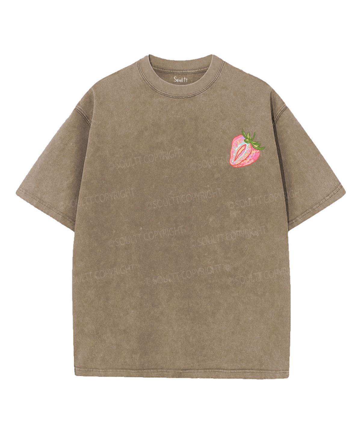 Fruit Of The Spirit Double Sided Unisex Washed Christian T-shirt
