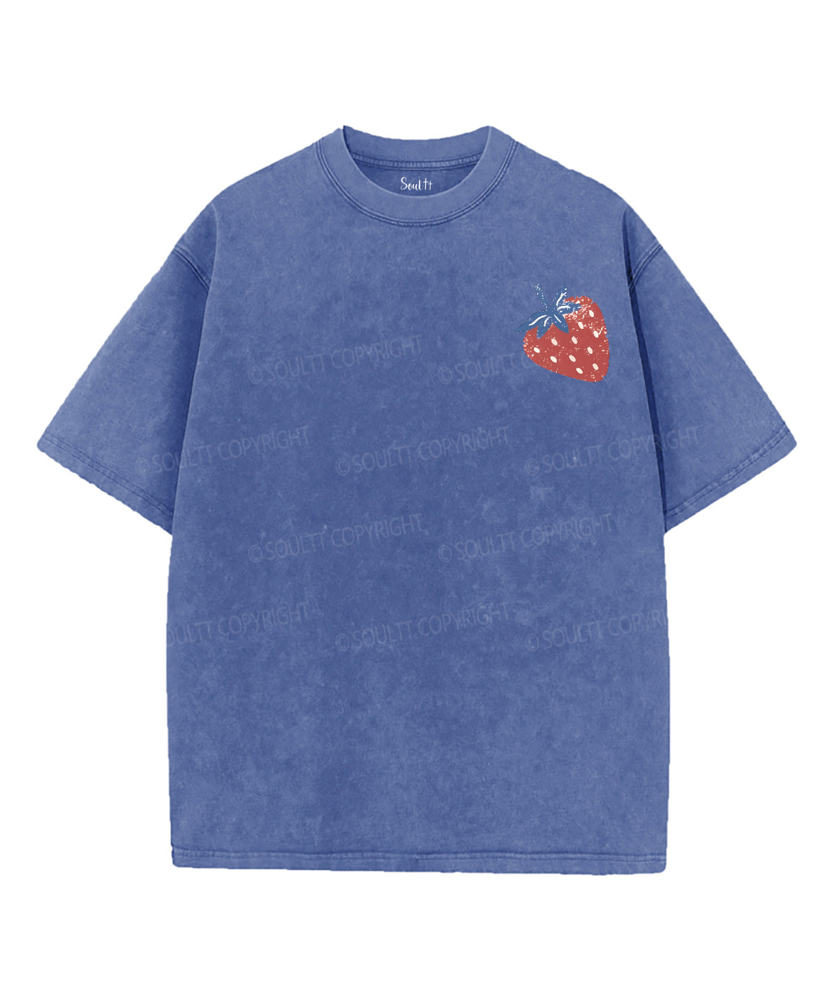 Fruit Of The Spirit Double Sided Unisex Washed Christian T-shirt