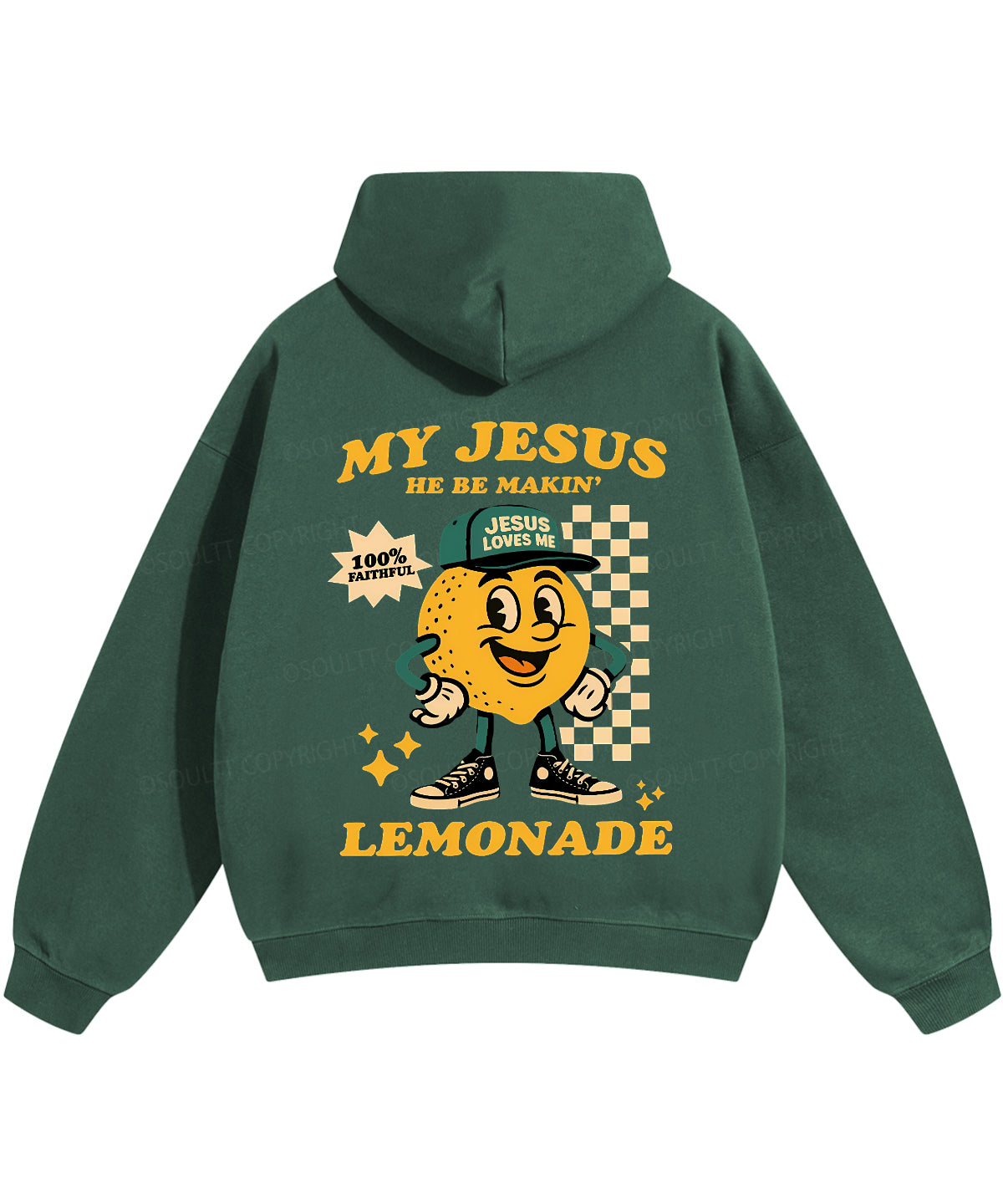 Life Gave Me Some Lemons Double Sided Christian Hoodie