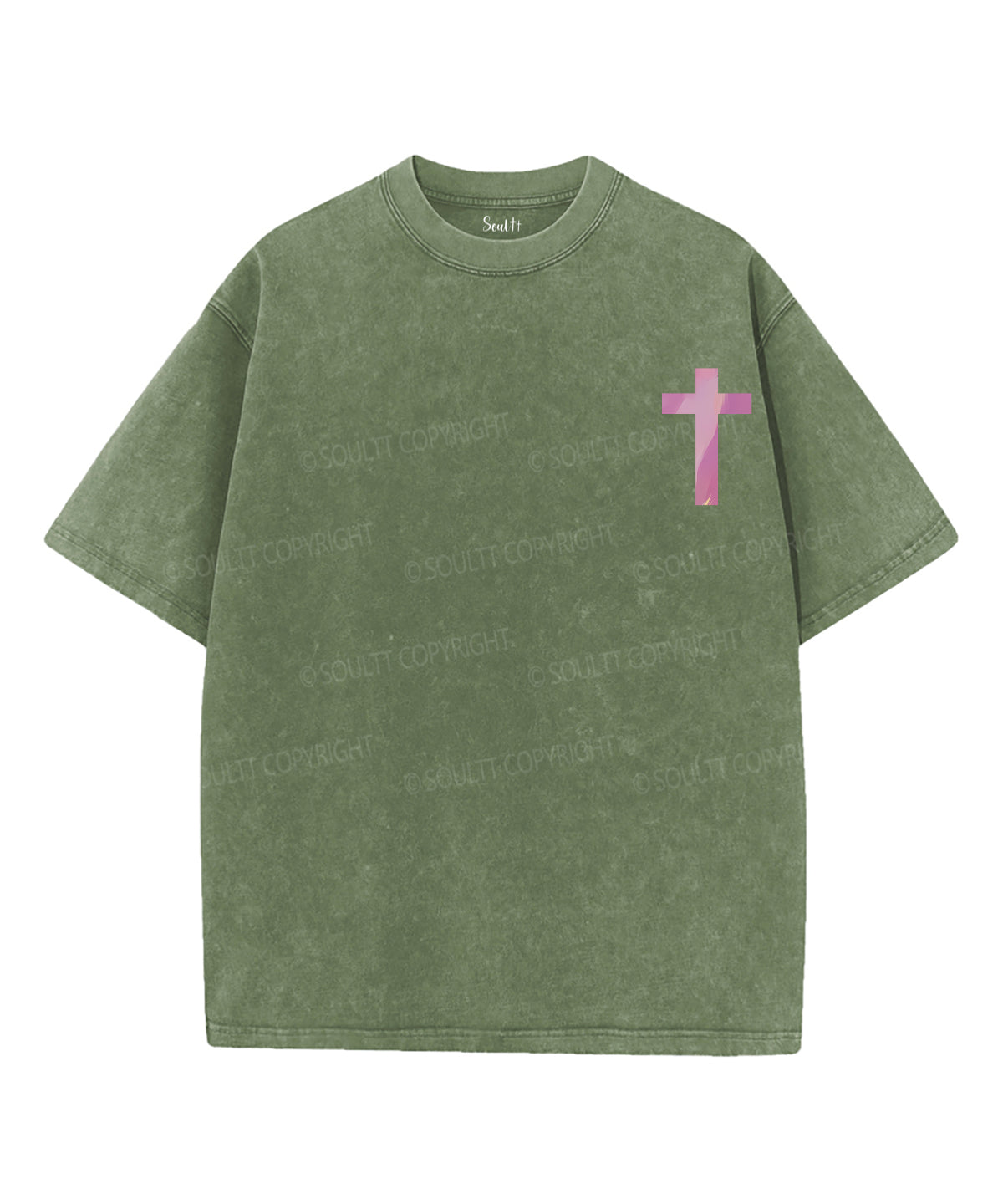 Life Gave Me Some Lemons Double Sided Unisex Washed Christian T-shirt